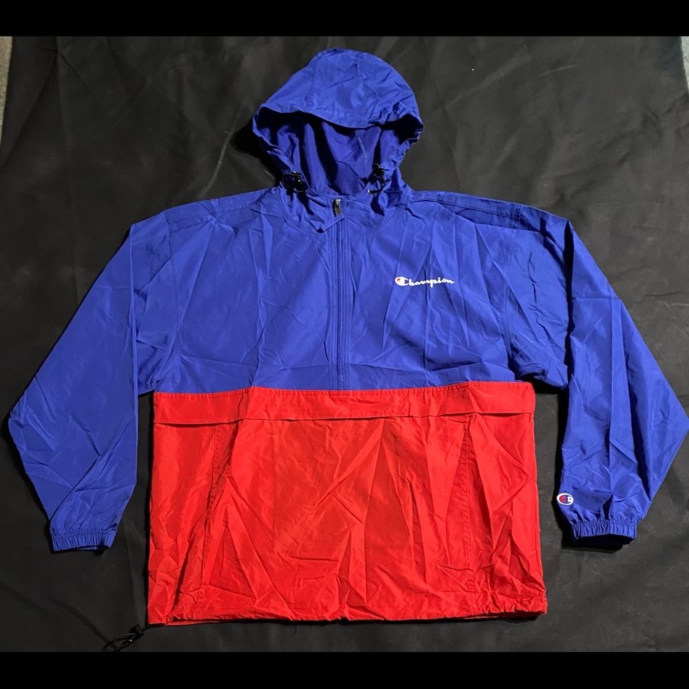 Champion pull-over jacket size large great quality only worn twice